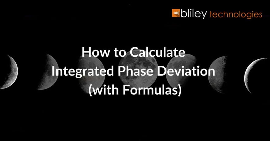 how to calculate integrated phase deviation (with formulas)