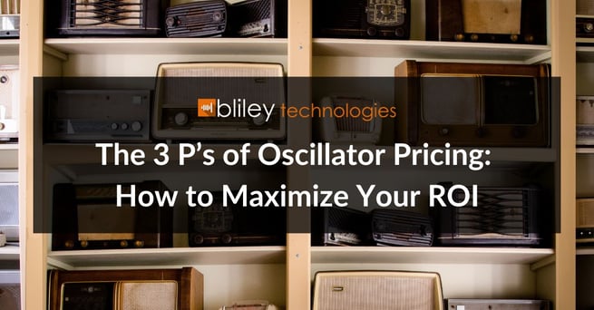 the 3 p's of oscillator pricing: how to maximize your roi