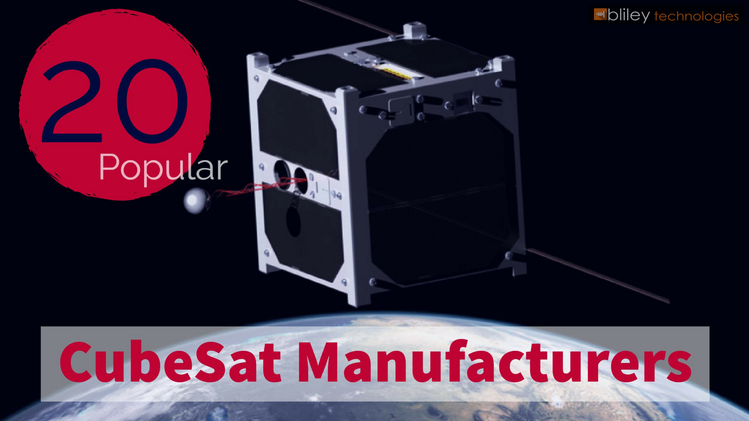 20 Popular Cube Satellite Companies in Today's Market